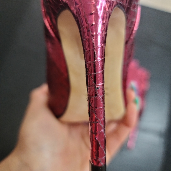 Paris Texas Snake Skin Leather Booties - Picture 4 of 8